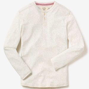 BNWT XXL Stone off white with speckles of gray, comfortable heathered look shirt